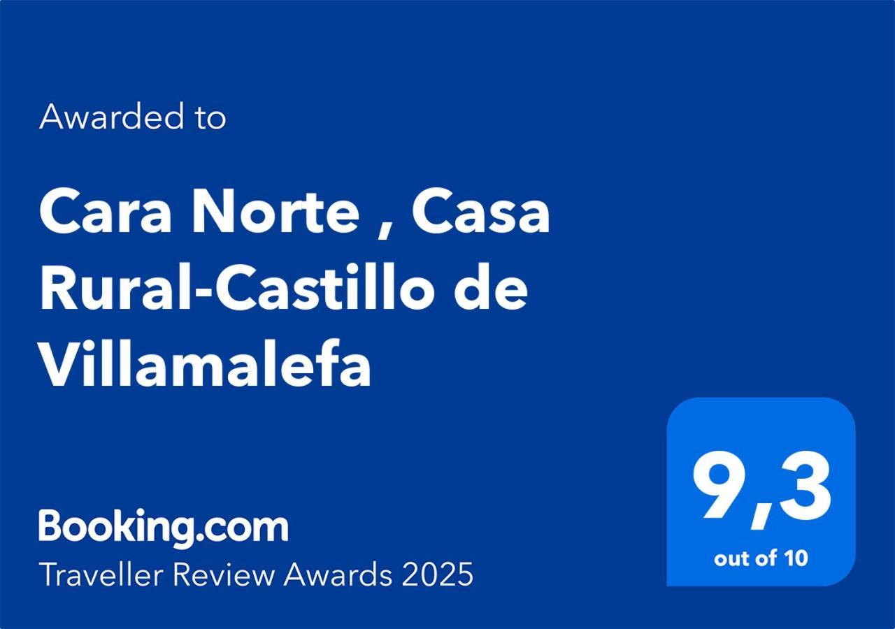 Cara Norte , Casa Rural-Castillo De Villamalefa エクステリア 写真